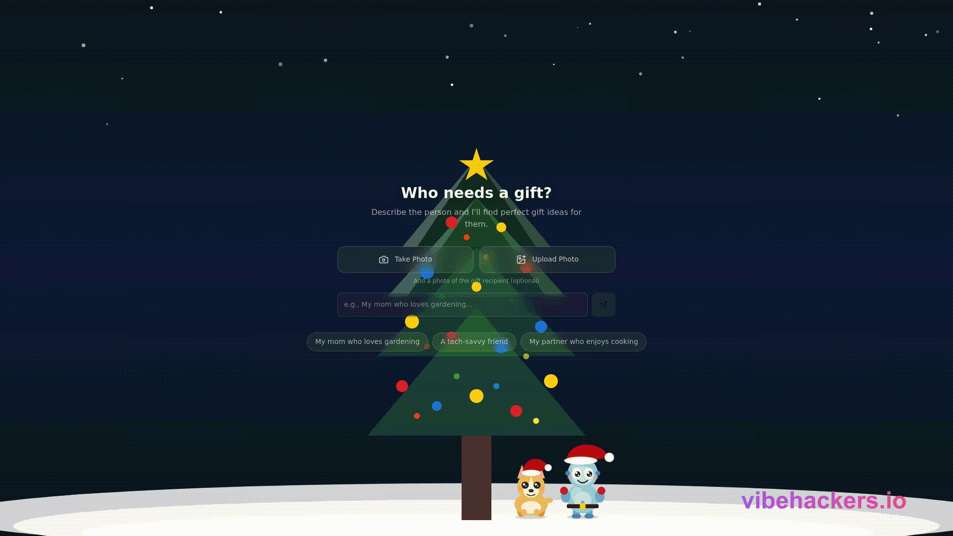 Scrollable preview of Santa's first agentic companion